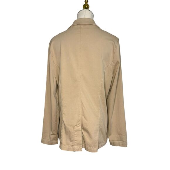 Liverpool Women’s Medium Fitted Blazer Cappuccino Stretch Business Casual - Picture 7 of 8